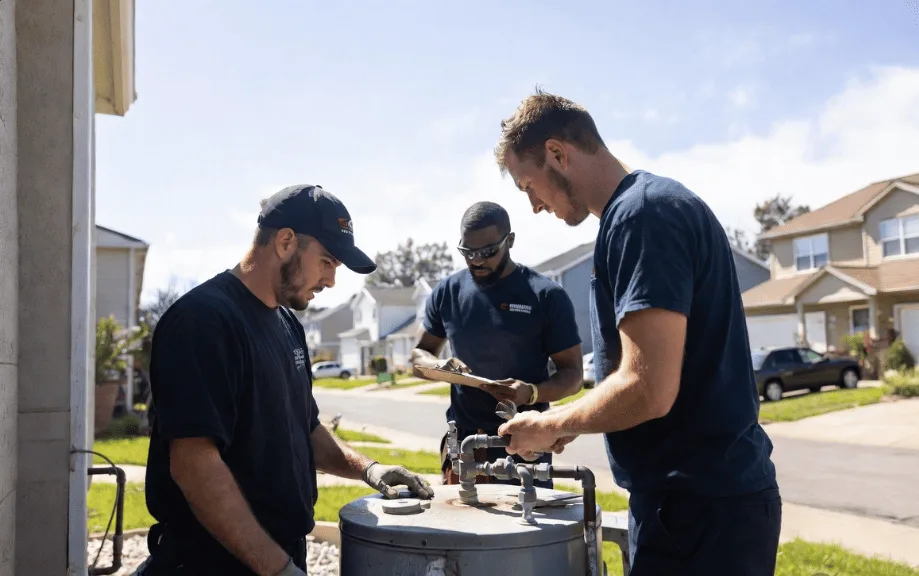 Water Heater Repair in Masterson, TX near me